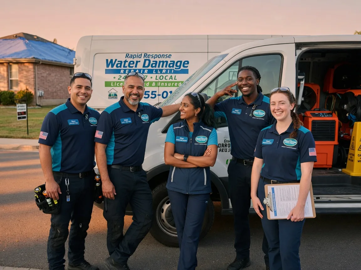 Water Damage Restoration company in Glidden, TX